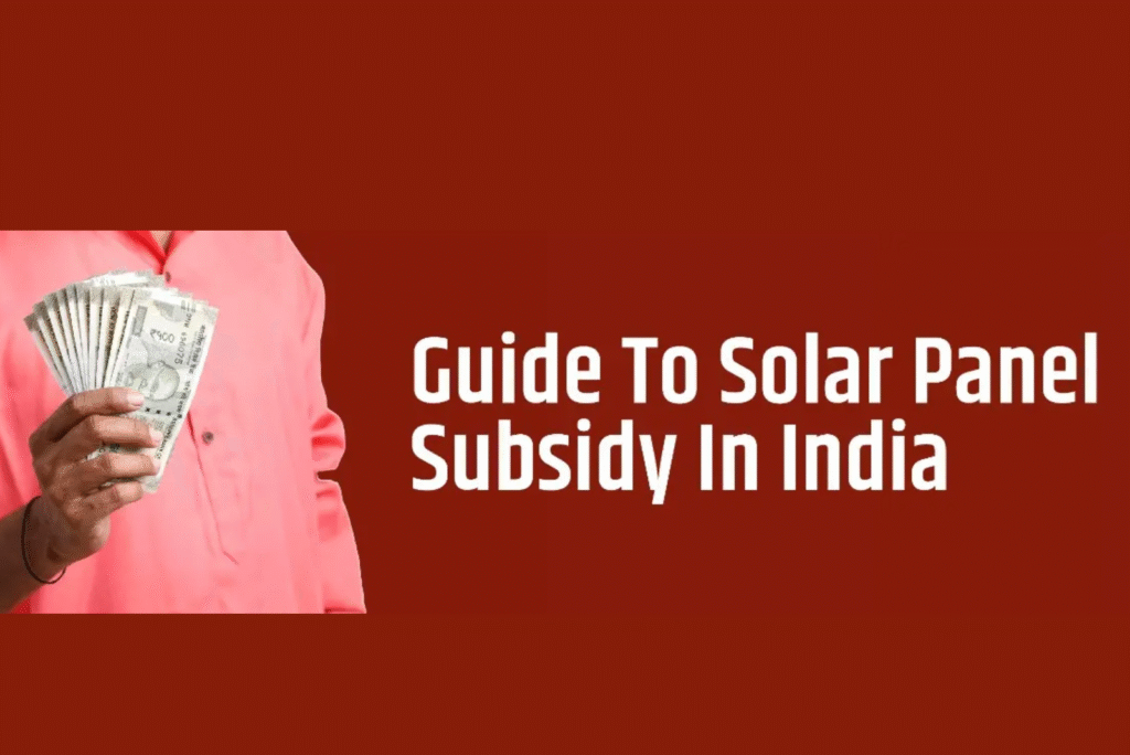 Solar Panel Subsidy In India