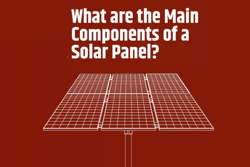 Main Components of solar panel