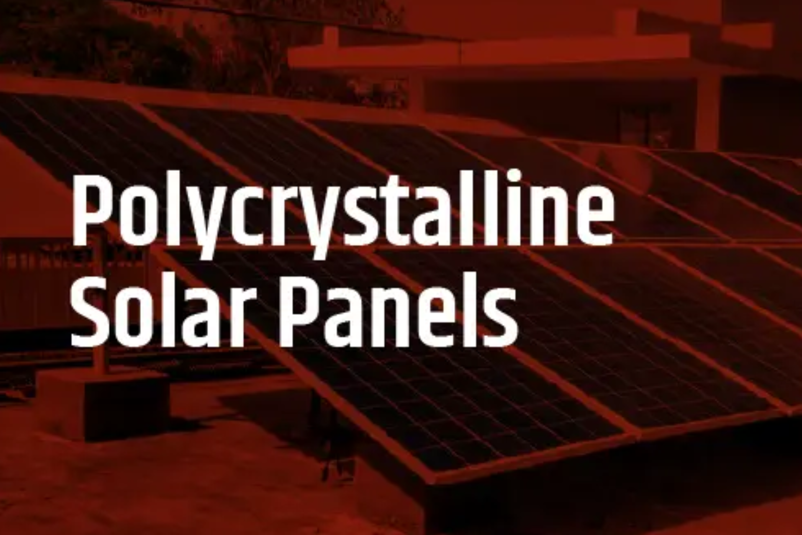 Polycrystalline Solar Panels
