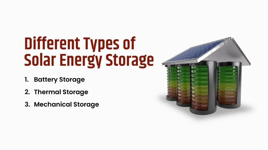 Solar Energy Storage