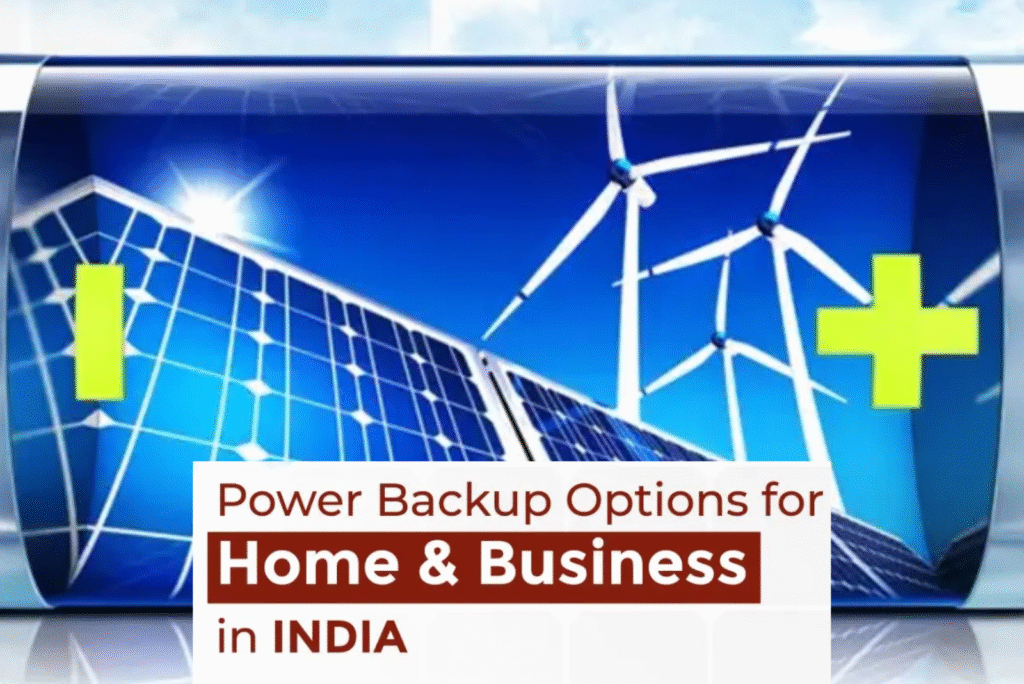 Power Backup Option For Home